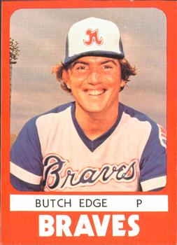 1980 TCMA Richmond Braves #3 Butch Edge Front