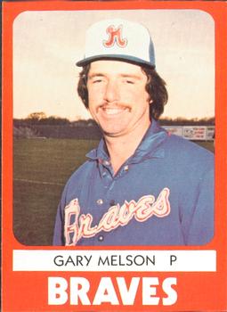 1980 TCMA Richmond Braves #8 Gary Melson Front