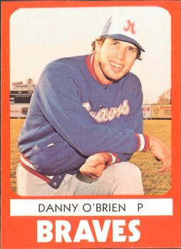 1980 TCMA Richmond Braves #10 Danny O'Brien Front