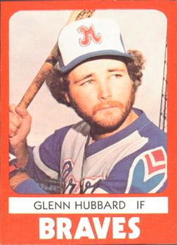 1980 TCMA Richmond Braves #15 Glenn Hubbard Front