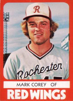 1980 TCMA Rochester Red Wings #5 Mark Corey Front