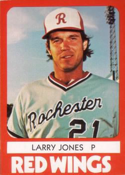 1980 TCMA Rochester Red Wings #7 Larry Jones Front