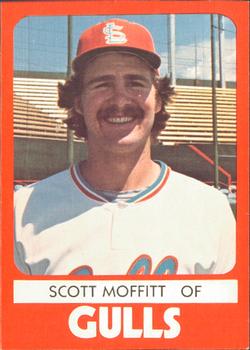 1980 TCMA Salt Lake City Gulls #4 Scott Moffitt Front