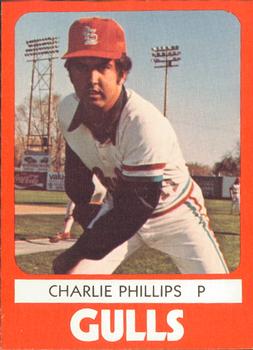 1980 TCMA Salt Lake City Gulls #8 Charlie Phillips Front