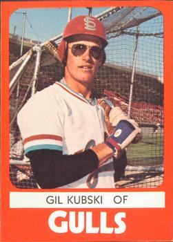 1980 TCMA Salt Lake City Gulls #21 Gil Kubski Front