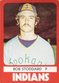 1980 TCMA Spokane Indians #1 Bob Stoddard Front