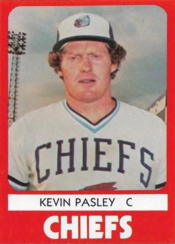 1980 TCMA Syracuse Chiefs #3 Kevin Pasley Front