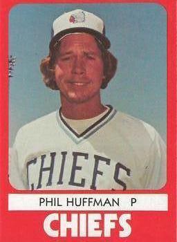 1980 TCMA Syracuse Chiefs #9 Phil Huffman Front