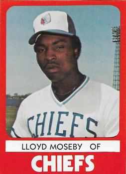 1980 TCMA Syracuse Chiefs #16 Lloyd Moseby Front