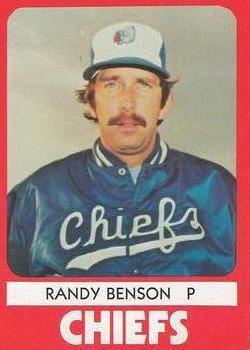 1980 TCMA Syracuse Chiefs #18 Randy Benson Front