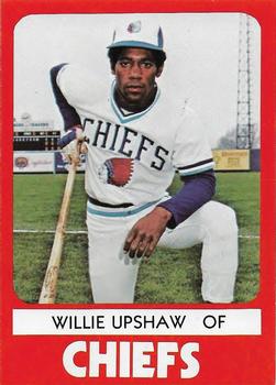 1980 TCMA Syracuse Chiefs #21 Willie Upshaw Front