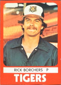 1980 TCMA Tacoma Tigers #21 Rick Borchers Front