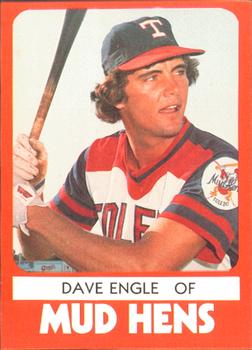 1980 TCMA Toledo Mud Hens #15 Dave Engle Front