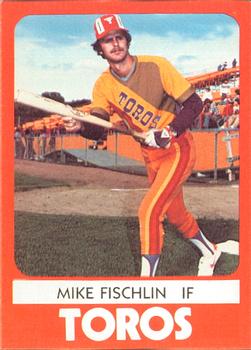 1980 TCMA Tucson Toros #17 Mike Fischlin Front