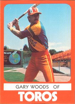 1980 TCMA Tucson Toros #22 Gary Woods Front