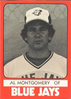 1980 TCMA Utica Blue Jays #23 Al Montgomery Front
