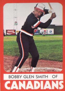 1980 TCMA Vancouver Canadians #5 Bobby Glenn Smith Front
