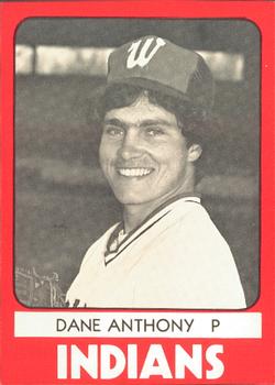 1980 TCMA Waterloo Indians #2 Dane Anthony Front