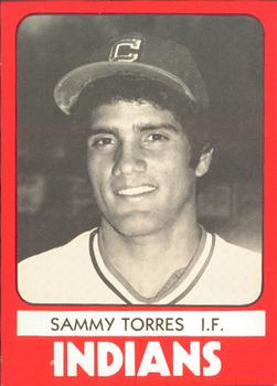 1980 TCMA Waterloo Indians #17 Sammy Torres Front
