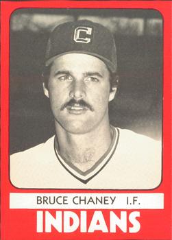 1980 TCMA Waterloo Indians #18 Bruce Chaney Front