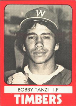1980 TCMA Wausau Timbers #12 Bobby Tanzi Front