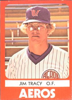 1980 TCMA Wichita Aeros #2 Jim Tracy Front