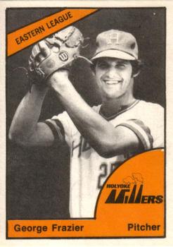 1977 TCMA Holyoke Millers #0502 George Frazier Front