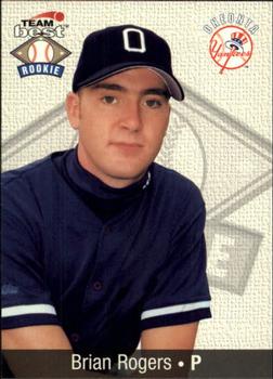 1999 Team Best Rookie #73 Brian Rogers Front