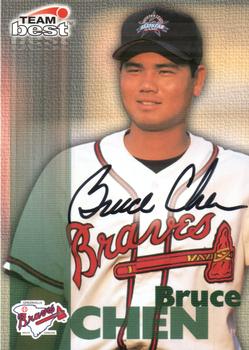 1999 Team Best Rookie - Autographs #NNO Bruce Chen Front