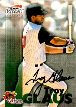 1999 Team Best Rookie - Autographs #NNO Troy Glaus Front