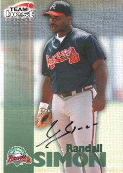1999 Team Best Rookie - Autographs #NNO Randall Simon Front