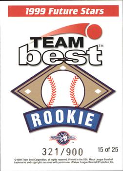 1999 Team Best Rookie - 1999 Future Stars #15 Mark Mulder / Jason Hart Back