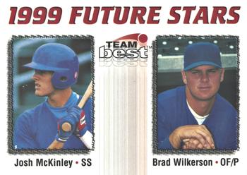 1999 Team Best Rookie - 1999 Future Stars #12 Josh McKinley / Brad Wilkerson Front