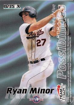 1999 Team Best Baseball America - Best Possibilities #3 Ryan Bradley / Ryan Minor Back