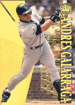 1996 Pacific Crown Collection - Hometown of the Players #HP-8 Andres Galarraga Front
