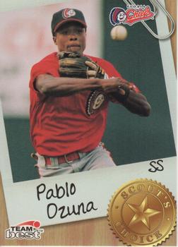 1999 Team Best Baseball America - Scout's Choice #9 Pablo Ozuna Front