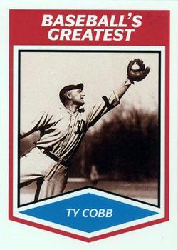 1989 CMC Baseball's Greatest #2 Ty Cobb Front