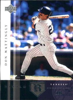 2004 UD Rivals #3 Don Mattingly Front