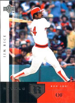 2004 UD Rivals #7 Jim Rice Front