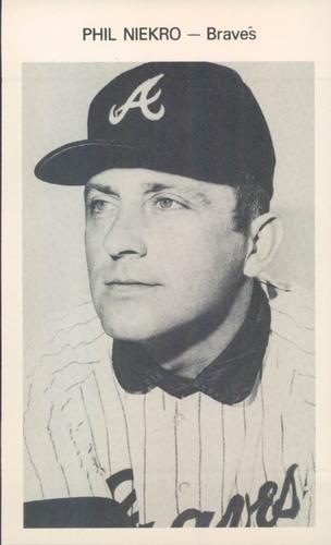 1970 Atlanta Braves Picture Pack #NNO Phil Niekro Front
