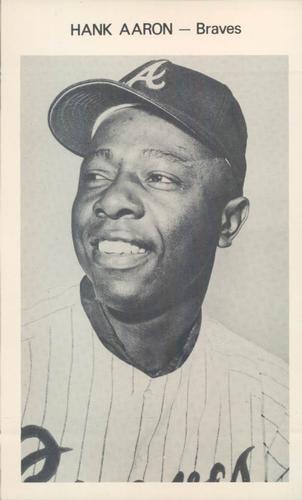 1970 Atlanta Braves Picture Pack #NNO Hank Aaron Front