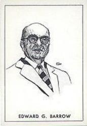 1950-56 Callahan Hall of Fame #NNO Ed Barrow Front