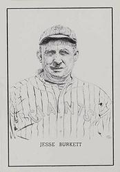 1950-56 Callahan Hall of Fame #NNO Jesse Burkett Front