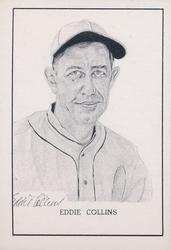 1950-56 Callahan Hall of Fame #NNO Eddie Collins Front