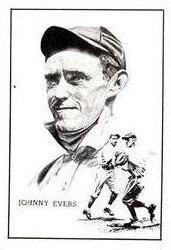 1950-56 Callahan Hall of Fame #NNO Johnny Evers Front
