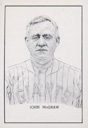 1950-56 Callahan Hall of Fame #NNO John McGraw Front