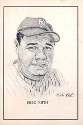 1950-56 Callahan Hall of Fame #NNO Babe Ruth Front
