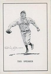 1950-56 Callahan Hall of Fame #NNO Tris Speaker Front