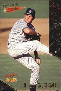 1995 Signature Rookies Old Judge - Preview '95 #13 Aaron Fultz Front