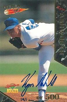 1995 Signature Rookies Old Judge - Preview '95 Signatures #2 Kym Ashworth Front